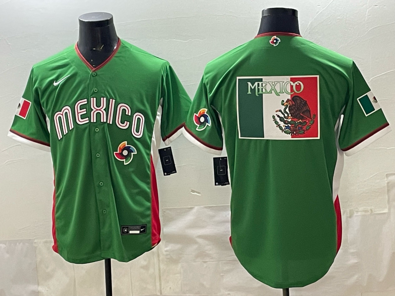 Men 2026 World Cub USA blank green Nike MLB Jersey 0012